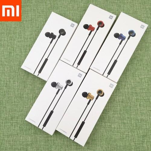 Xiaomi M11 Bass In-Ear Earphone 3.5mm Eadphone With Mic Wire Control Dual Driver For Mi 10 Lite Note 10 Pro Redmi Note 7 8 9 Pro