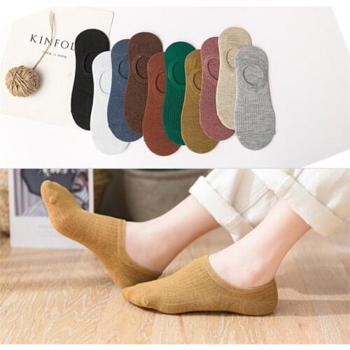 2020 new free Shipping Summer Spring Fashion Soild young boy girl Ship Boat Stealth Sock cotton 10pair/lot students Teenagers