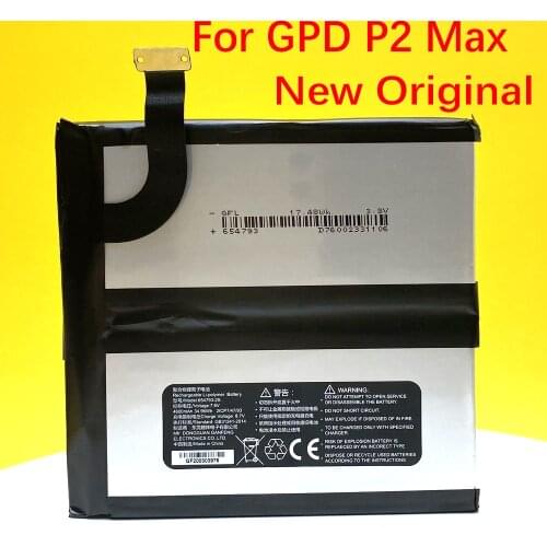 New Original Battery For GPD P2 Max Handheld Gaming Laptop 654793-2S Tablet