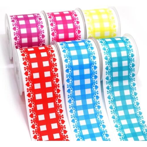 DIY Handmade Materials Printed Grosgrain Ribbon 50 Yard Per Size 50472