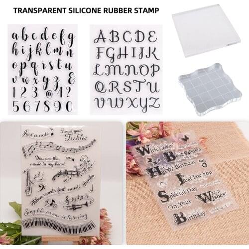 Stamp Decorating Tools Fondant Embossing DIY Alphabet Cutter Pastry Accessories Letter Cakes Stencil Cookie Baking Template Mold