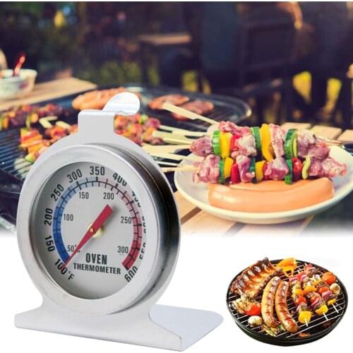 Stainless Steel Mini Oven Cooker Thermometer Temperature Gauge For Home Kitchen Thermometer Grill Monitoring Temperature Gauge
