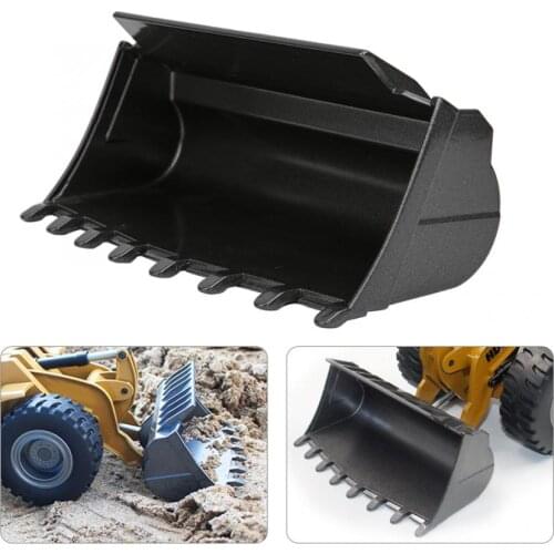 HUINA1583 High Quality Alloy Bulldozer Bucket Replacement Accessories for HUINA 1583 RC Engineering Truck Spare Parts
