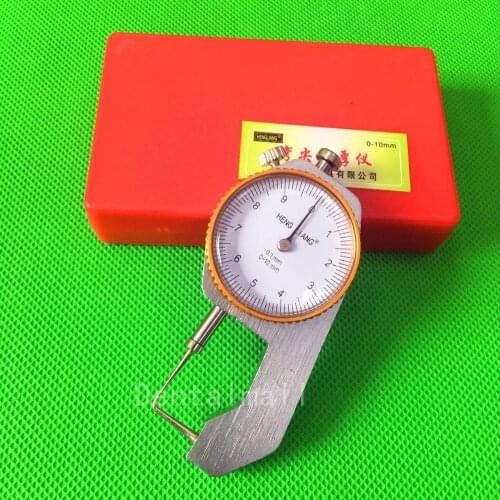 Dental Caliper With Watch Dental Thickness Gauges precision 0 to 20*0.1mm Metal Portable mini thickness measurement tool tester