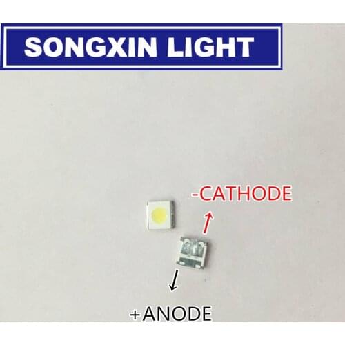 10000PCS WOOREE LED Backlight 2W 6V 3535 150LM Cool white WM35E2F-YR09B-eA LCD Backlight for TV TV Application