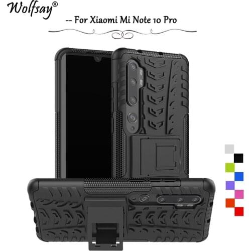 For Xiaomi Mi Note 10 Pro Case Armor Rubber Silicone Hard Phone Case For Xiaomi Mi Note 10 Pro Cover For Xiaomi Mi Note 10 Pro