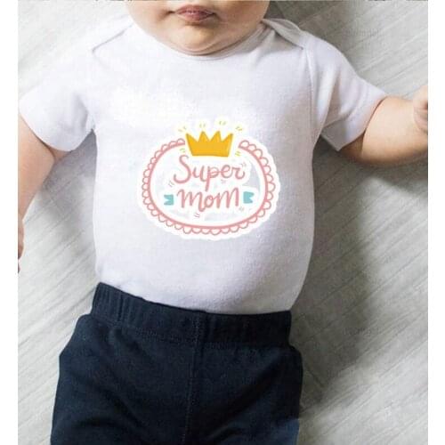 Mom Printing Baby Romper Newborn Girl Outfit Toddler Winter Clothing Boy Baby Clothes One Piece Jumpsuit Cotton Kids' Things