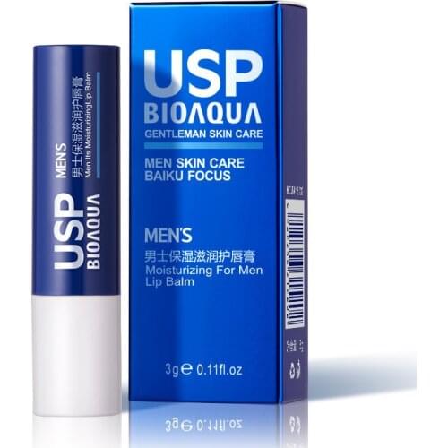 Men lip balm Moisturizing Anti-Dry Chapped Mild Repair Hydrating Moisture Lip Guard Paste 3g mint chapstick lip moisturizer