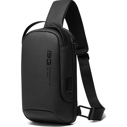 Chest Bag Multifunction Shoulder Messenger Bags Male USB Charging Waterproof Anti-stain Short Trip Pack for Men