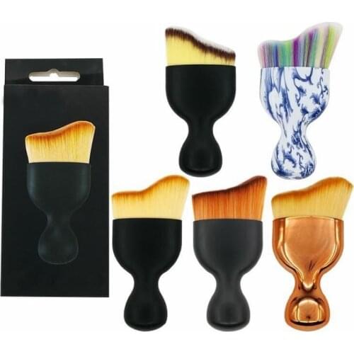 Special Shape Single Makeup Brush Face Foundation Brush Makeup Make Up Tool Brushes Loose Powder Multi-function Brush