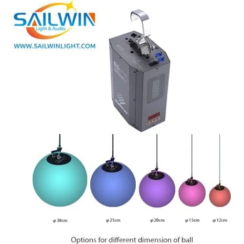 4X Sailwin Stage Light 25CM DMX Winch Kinetic Lifting Ball Lights LED Lift Stage Lighting LED Moving Head Light For Party Event