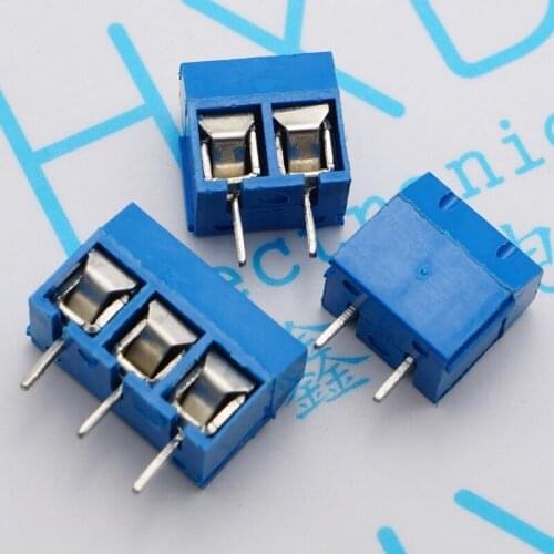 Blue 2 p/3p can be spliced 5.08 MM PCB terminal 15 a / 300 v