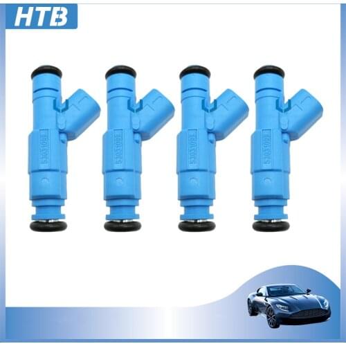 4 PCS 0280155972 Fuel Injectors For Jeep Liberty Dodge Ram 1500 3.7L V6 2002 2003 53031099 Car Accessories