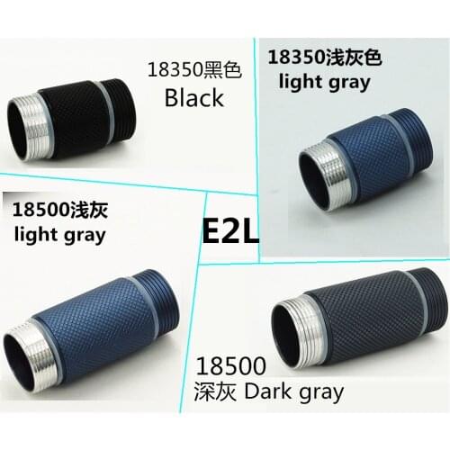 JAXMAN E2L battery tube for 18350 and 18500 battery this is not a completed flashlight