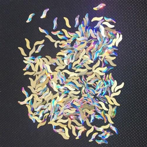 Wave Diamond Nail art 3d Ab Rhinestones Glitter Crystal Charms Decorations Rainbow Jewels Starry Sky Flat Gems Jewelry