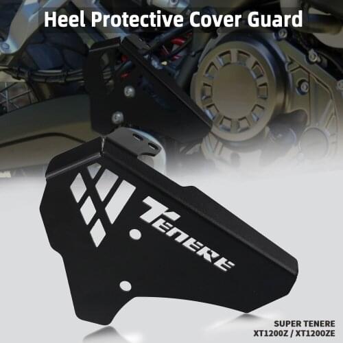 Motorbike Aluminium Heel Protective Cover Guard For Yamaha Super Tenere 1200 XT1200Z XT1200ZE 2014 2015 2016 2017 2018 2019 2021