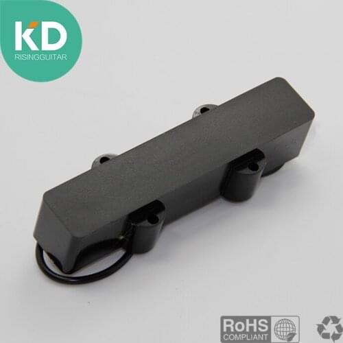 1 piece 4 string Sealed Electric Bass Guitar Pickups Bridge or Neck Pickups Black Open Style
