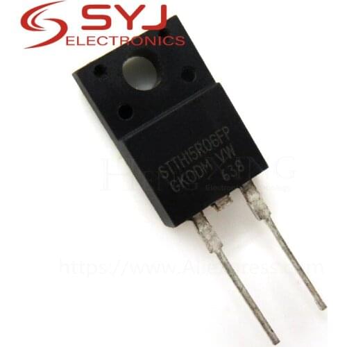 10pcs/lot STTH15R06FP STTH15R06 TO-220F-2 600V 15A In Stock