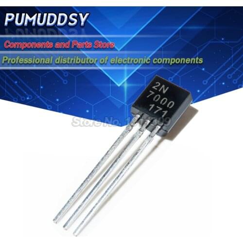 20PCS 2N7000 N-Channel MOSFET TO-92 new products and ROHS IC
