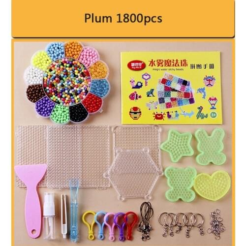 3D Beads puzzle Crystal DIY water spray beads perlen set ball games handmade magic toys for children Water Mist Magic Beads