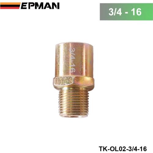 Jdm Sandwich Plate Oil Temperature Pressure Adaptor Sensor 3/4-16 UNF TK-OL02-3/4-16