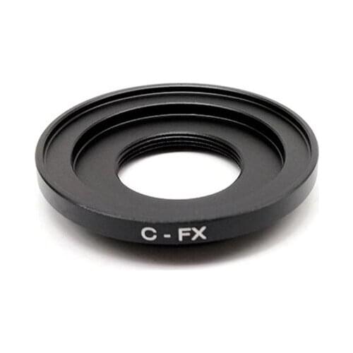 C-FX C Mount Lens Adapter Ring For Fuji Fujifilm X-A2 X-A1 X-T1 X-T2 X-T10 X-E1 X-E2 X-1M X-Pro1 X-Pro2 Camera Adapter Ring C7AA