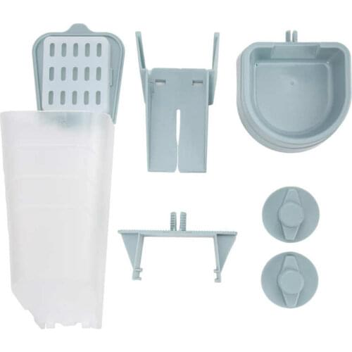 Automatic Cat Feeder Non‑toxic Pet Cage Feeder with 2L for Vacation for Most People