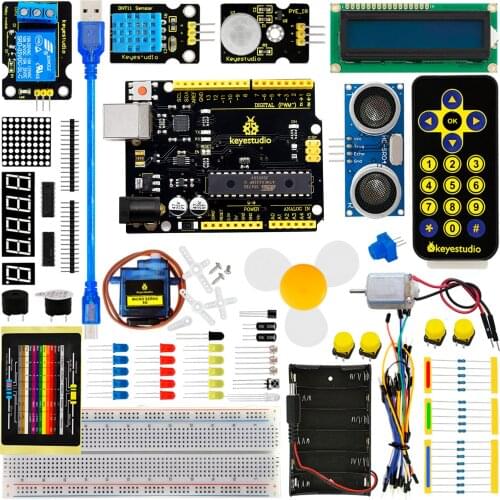 2020NEW Update Keyestudio Basic Starter Kit V2.0 Learning Kit W/Gift Box for Arduino Starter Kit