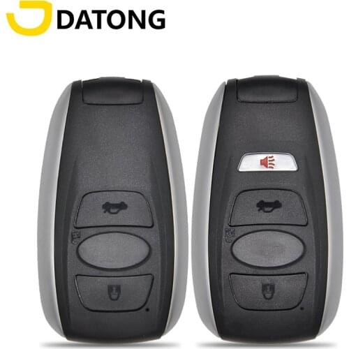 Datong World Car Remote Control Key Shell Case For Subaru WRX WRX STI Impreza XV Crosstrek Replacement Keyless Go Promixity Card