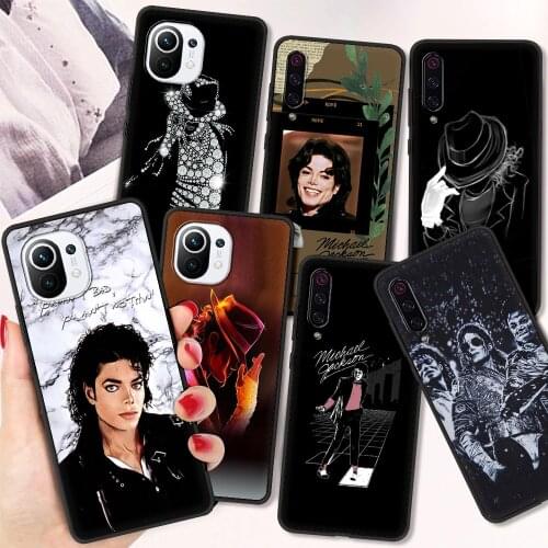 Michael Jackson Funda Shockproof Case For Xiaomi Poco X3 NFC M3 Pro Bag TPU Soft Cover For Redmi 9T 11 Note 10 10T Lite 5G Shell