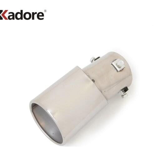 For Nissan Qashqai 2007-2009 2010 2011 2012 Stainless Steel Auto Exhaust End Muffler Tip Trim Car Silencer Rear Tail Accessories