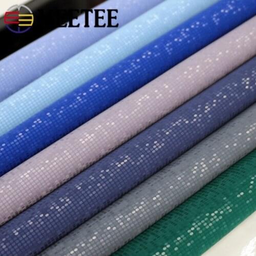 Meetee 95X137cm 0.6mm Thick Printed Pattern PU Leather Package Jewelry Box Glasses Case Synthetic Leather Fabric Material SL028