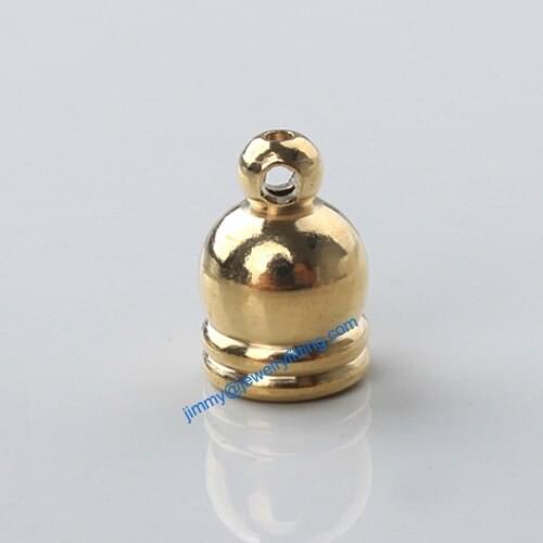 1000pcs jewelry fingding Metal End caps chain end connectors