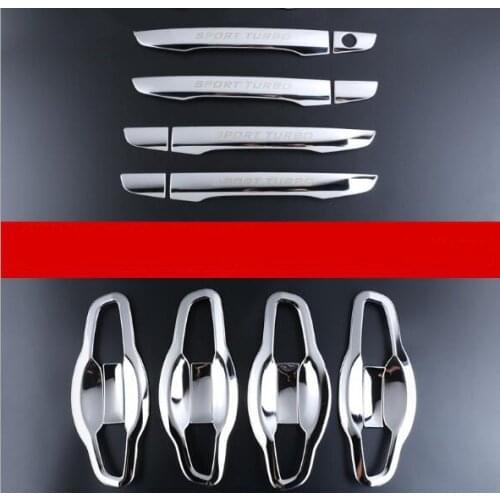 Stainless Steel For Honda CRV 2017 Door Handle Cover Side Door Handle Bowl Protector Trim Exterior Car Styling