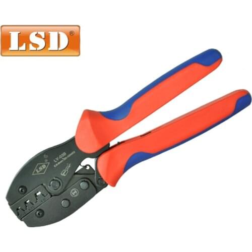 LY-03B Ratchet hand crimping tool for non-insulated open plug-type connectors 0.5-6mm2 open barrel crimper