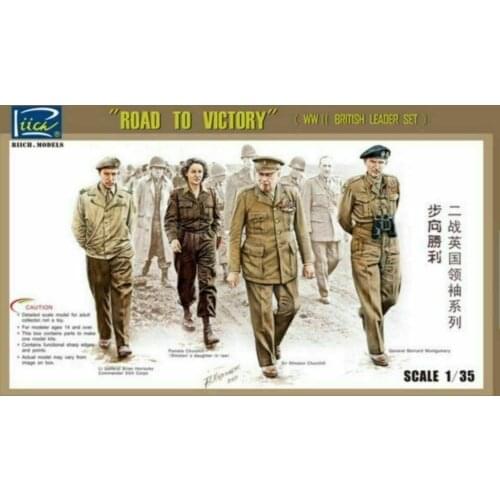 Riich Models RV35023 1/35 Road to Victory WWII British Leader