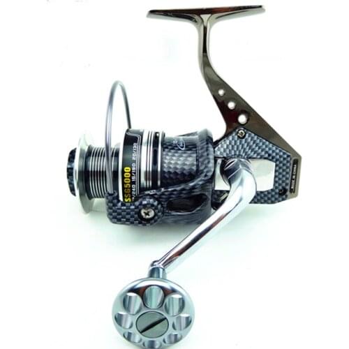 Saltwater Spinning Fishing Reel Full Metal Boat Fishing Reels with 12+1 BBs 5.5:1 Gear Ratio Lake Carp Fishing Reel 18KG Drag
