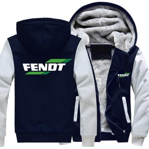 New Winter Fendt Logo Hoodies Jacket Men Fashion High Quality Casual Wool Liner Fleece Sweatshirts Male Hoody Coat