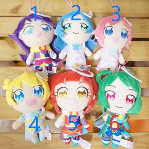 Japan Anime Pretty☆Channel Cartoon Series Plush Toy Dolls 12cm