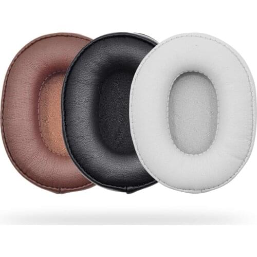 Replace Foam Ear Pads Cushions for Audio-Technica ATH-SR5 SR5BT MSR5 Headphones Protein Leather Earpads