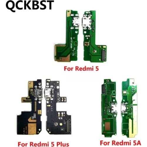 For Xiaomi Redmi 5 5Plus 5A USB Charge charging Dock Connect port plug Microphone Board Repair Parts
