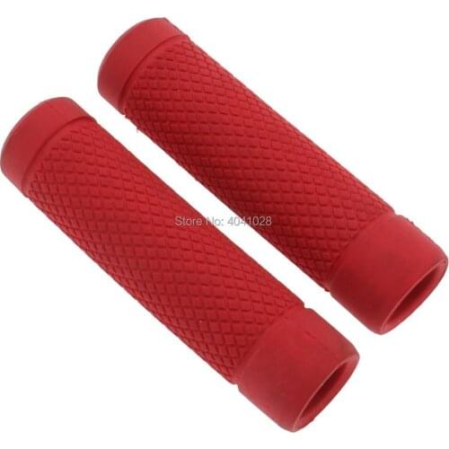 1 Pair Universal Motorcycle Soft Rubber 22mm 7/8" Hand Grip for MX Pit Dirt Bike