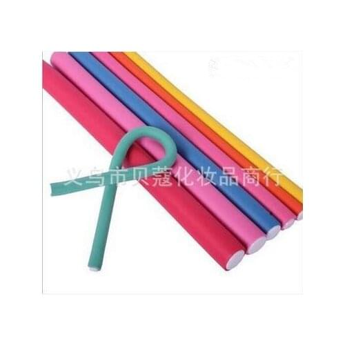 10pcs Hair curler changed hot rod universal hot pearl cotton hair universal bar