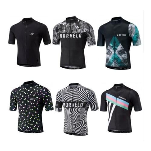 2019 morvelo Pro Summer Short Sleeve Cycling Jersey Tops Ropa De Ciclismo Hombre Road Racing Bike Clothing MTB Bicycle Clothes