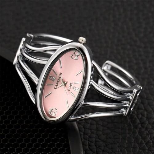 2019 Popular Casual Luxury Brand Bracelet Watch Quartz Women Unisex Dress Wristwatch Hot Sell Luxury Silver Horloges Vrouwen