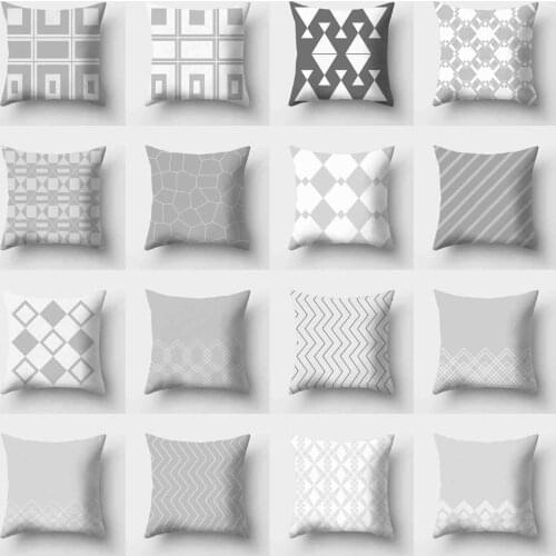 45*45CM Home Sofa Decor Pillow Case Cover Cushion Throw Waist Polyester