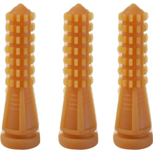 50 Pcs Poultry Rubber Rod Pigeon Quail Length Rubber Plucking Fingers Removal Machine Glue Stick Pluckeral