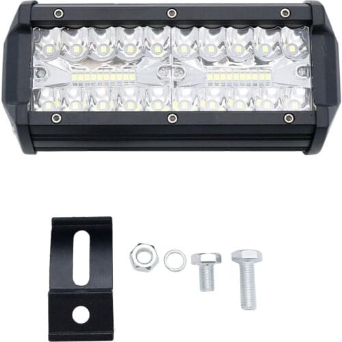 7inch 120w LED work light bar combo beam car Driving lights for Off Road truck 4WD 4x4 UAZ motorcycle ramp 12V 24V auto fog lamp