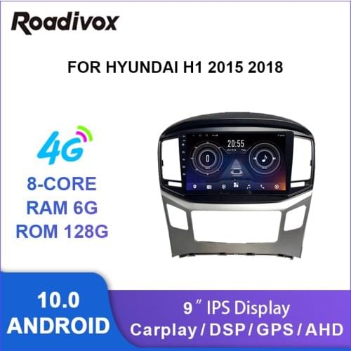 9" android 10.0 car radio video gps navigation player for HYUNDAI H1 Grand Starex 2015 2020 multimedia autoradio head unit