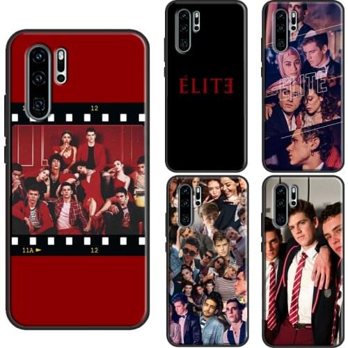 Elite TV Series Poster Case For Huawei P30 Pro P10 P20 P40 Lite P Smart 2019 Z Mate 20 10 Lite 30 Pro TPU Cover